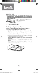 Предварительный просмотр 40 страницы Kunft KCHS3125 IX Instruction Manual