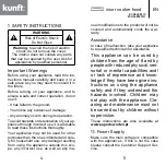 Предварительный просмотр 3 страницы Kunft KCHS4852 IX Instruction Manual