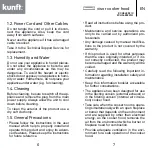 Предварительный просмотр 4 страницы Kunft KCHS4852 IX Instruction Manual