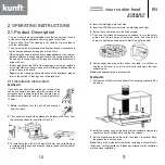 Предварительный просмотр 6 страницы Kunft KCHS4852 IX Instruction Manual