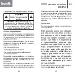 Предварительный просмотр 11 страницы Kunft KCHS4852 IX Instruction Manual