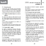 Предварительный просмотр 12 страницы Kunft KCHS4852 IX Instruction Manual