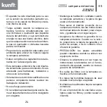 Предварительный просмотр 13 страницы Kunft KCHS4852 IX Instruction Manual