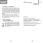 Предварительный просмотр 18 страницы Kunft KCHS4852 IX Instruction Manual