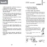 Предварительный просмотр 22 страницы Kunft KCHS4852 IX Instruction Manual