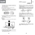 Предварительный просмотр 23 страницы Kunft KCHS4852 IX Instruction Manual