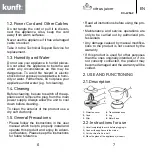 Preview for 4 page of Kunft KCJ-2542 Instruction Manual