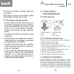 Preview for 8 page of Kunft KCJ-2542 Instruction Manual