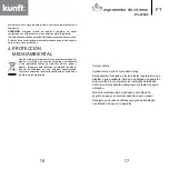 Preview for 9 page of Kunft KCJ-2542 Instruction Manual