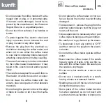 Предварительный просмотр 5 страницы Kunft KDCM5024 Instruction Manual