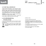 Предварительный просмотр 8 страницы Kunft KDCM5024 Instruction Manual