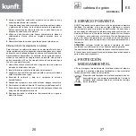 Предварительный просмотр 14 страницы Kunft KDCM5024 Instruction Manual