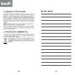 Предварительный просмотр 21 страницы Kunft KDCM5024 Instruction Manual