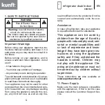 Предварительный просмотр 3 страницы Kunft KDD2529 Instruction Manual