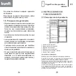 Предварительный просмотр 13 страницы Kunft KDD2529 Instruction Manual