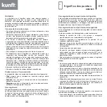 Предварительный просмотр 16 страницы Kunft KDD2529 Instruction Manual