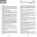 Предварительный просмотр 25 страницы Kunft KDD2529 Instruction Manual