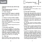 Предварительный просмотр 4 страницы Kunft KDD4870 Instruction Manual