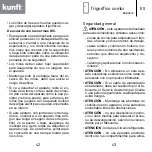 Предварительный просмотр 22 страницы Kunft KDD4870 Instruction Manual