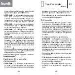 Предварительный просмотр 23 страницы Kunft KDD4870 Instruction Manual