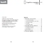 Предварительный просмотр 37 страницы Kunft KDD4870 Instruction Manual