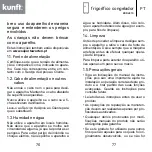 Предварительный просмотр 39 страницы Kunft KDD4870 Instruction Manual