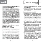 Предварительный просмотр 40 страницы Kunft KDD4870 Instruction Manual