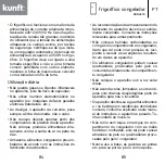 Предварительный просмотр 43 страницы Kunft KDD4870 Instruction Manual