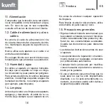 Предварительный просмотр 9 страницы Kunft KDF-2594 Instruction Manual