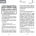 Предварительный просмотр 13 страницы Kunft KDF-2594 Instruction Manual