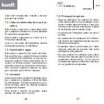 Предварительный просмотр 14 страницы Kunft KDF-2594 Instruction Manual