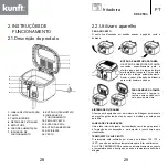 Предварительный просмотр 15 страницы Kunft KDF-2594 Instruction Manual