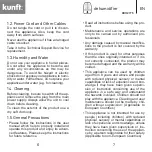 Предварительный просмотр 4 страницы Kunft KDH2775 Instruction Manual