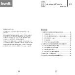 Предварительный просмотр 12 страницы Kunft KDH2775 Instruction Manual