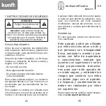 Предварительный просмотр 13 страницы Kunft KDH2775 Instruction Manual