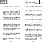 Предварительный просмотр 15 страницы Kunft KDH2775 Instruction Manual