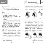 Предварительный просмотр 20 страницы Kunft KDH2775 Instruction Manual