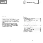 Предварительный просмотр 23 страницы Kunft KDH2775 Instruction Manual