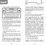 Предварительный просмотр 24 страницы Kunft KDH2775 Instruction Manual