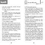 Предварительный просмотр 25 страницы Kunft KDH2775 Instruction Manual