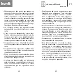 Предварительный просмотр 26 страницы Kunft KDH2775 Instruction Manual