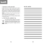 Предварительный просмотр 33 страницы Kunft KDH2775 Instruction Manual