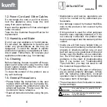 Preview for 4 page of Kunft KDH4756 Instruction Manual