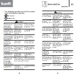 Preview for 5 page of Kunft KDH4756 Instruction Manual