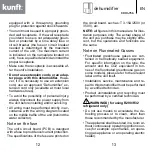 Preview for 7 page of Kunft KDH4756 Instruction Manual