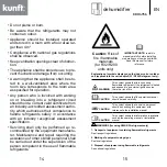 Preview for 8 page of Kunft KDH4756 Instruction Manual