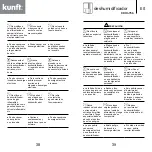 Preview for 20 page of Kunft KDH4756 Instruction Manual