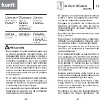 Preview for 21 page of Kunft KDH4756 Instruction Manual