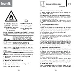 Preview for 40 page of Kunft KDH4756 Instruction Manual