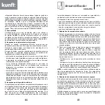 Preview for 41 page of Kunft KDH4756 Instruction Manual